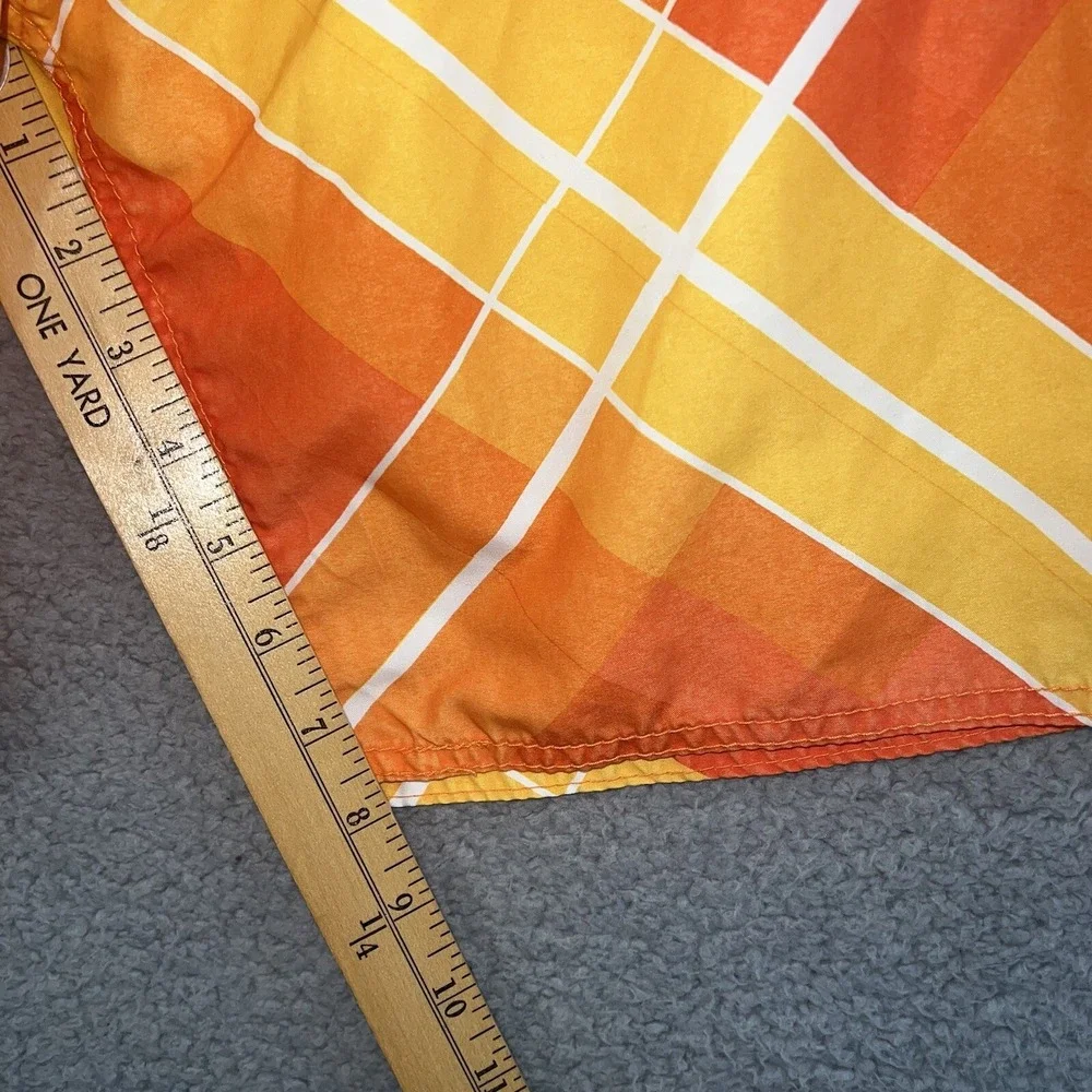Body Glove Board Shorts Mens 34 Orange Surf Swim Trunks Bathing Bottom Spell Out